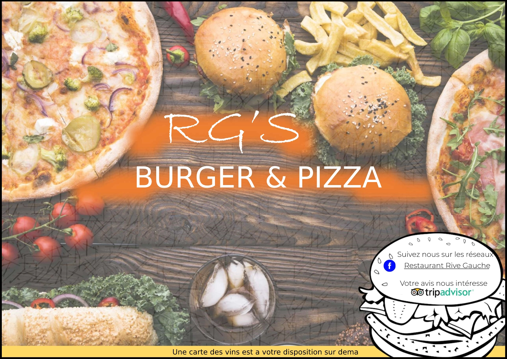 Menu sur place — page 1