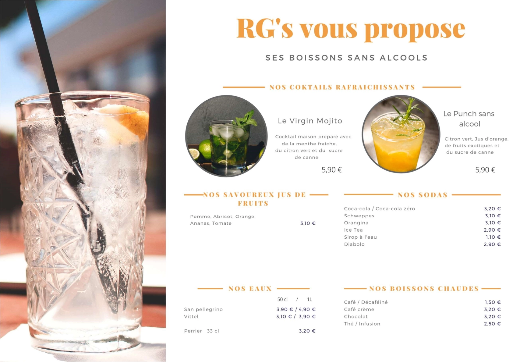 Menu sur place — page 12