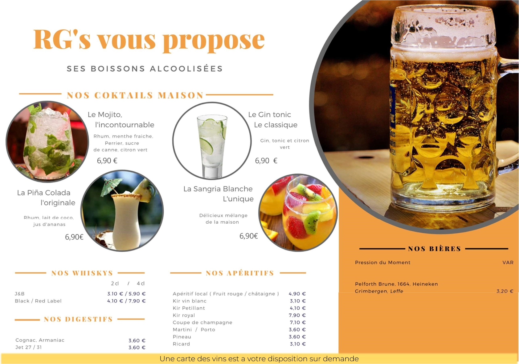 Menu sur place — page 13