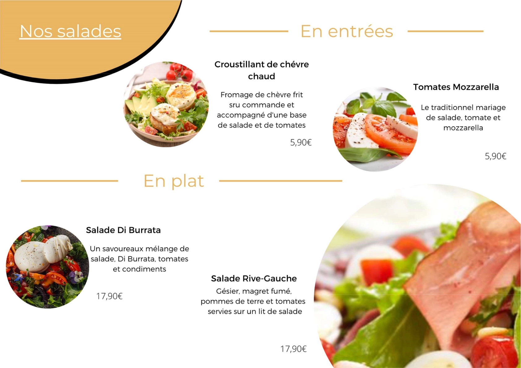 Menu sur place — page 3