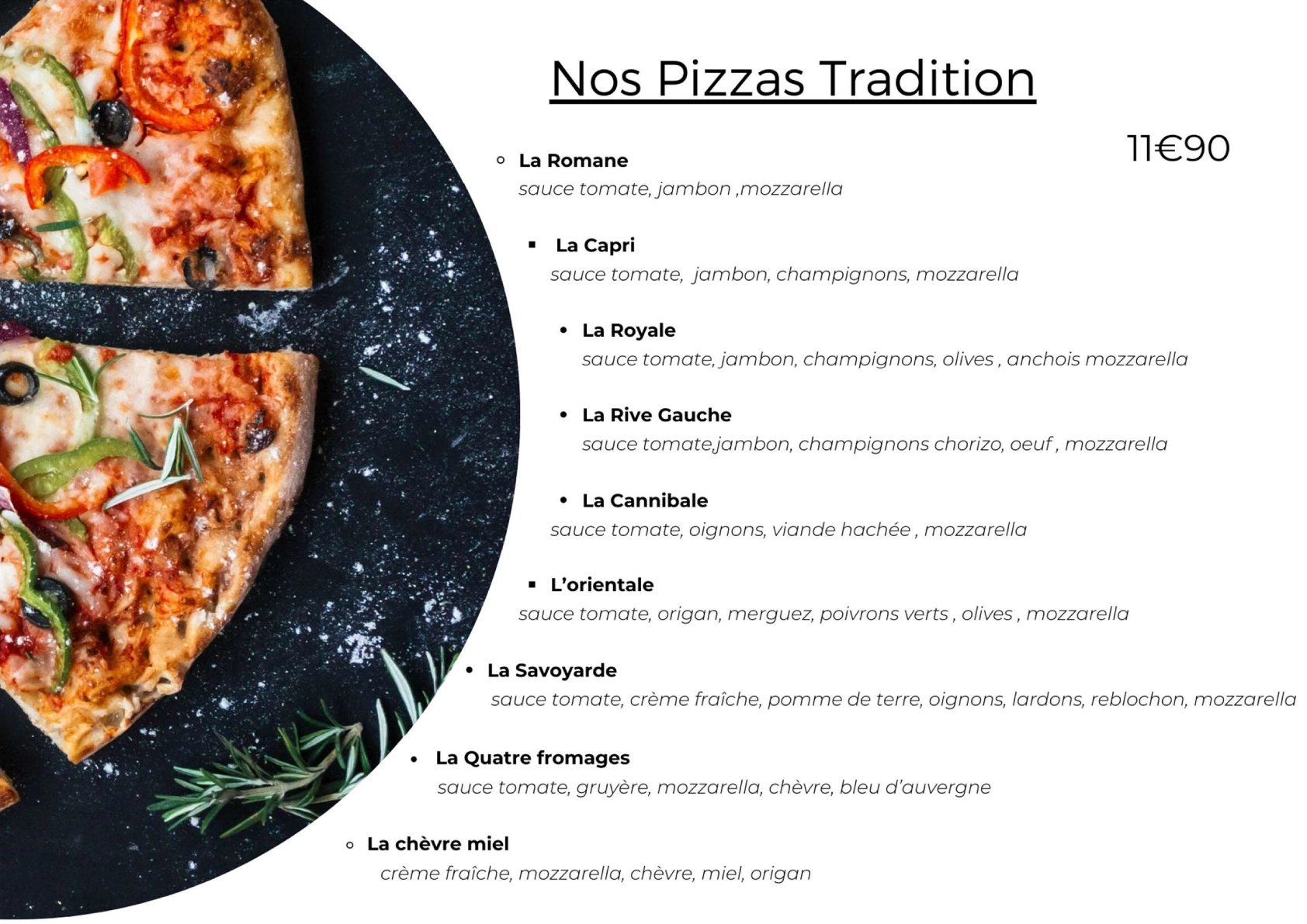 Menu sur place — page 5